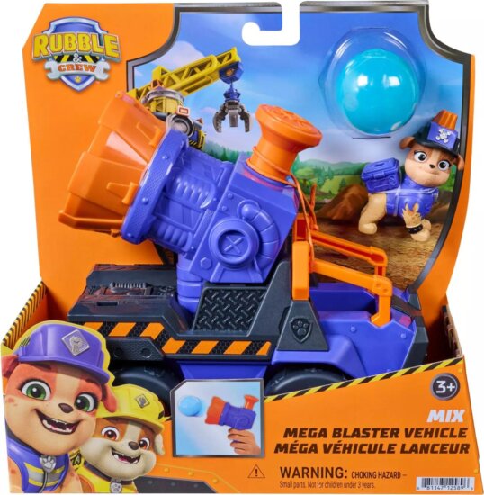 Spin Master Mancs Őrjárat Rubble És Csapata Mix Kilövő Jármű