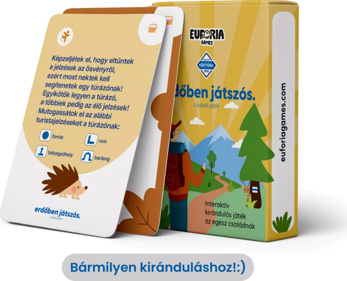 Eufória Kéktúra Kaland Az Erdőben Családi Társasjáték