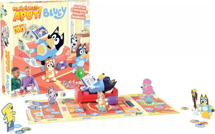 Goliath Fel Ne Ébreszd Aput Bluey Társasjáték