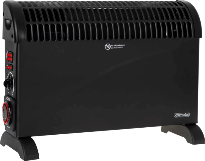Mesko MS 7741 Szabadonálló Elektromos Konvektor 2000 W - Fekete