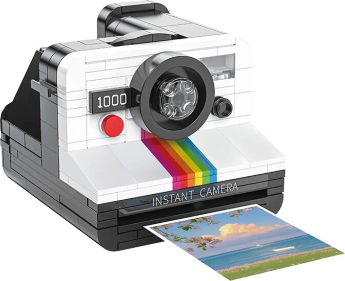 Jaki Retro Instant Kamera 235 darabos Építőjáték
