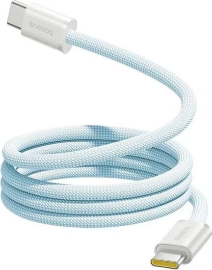 Baseus Dynamic 4 Pro Magnetic USB-C apa - USB-C apa Adat és Töltőkábel 100W 1m - Kék