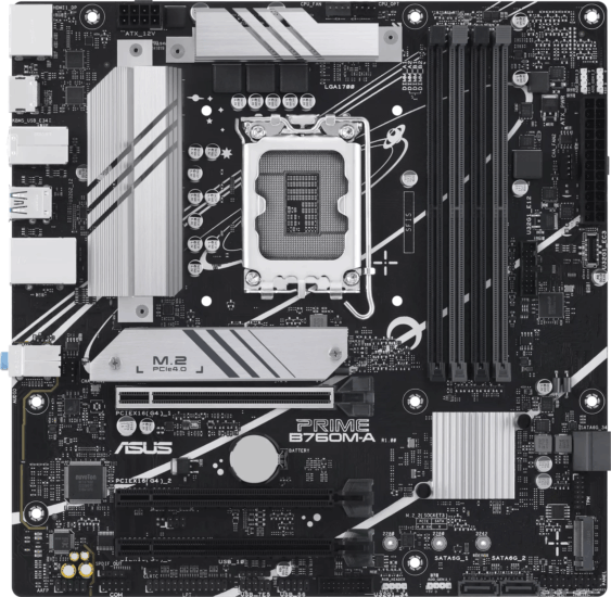 ASUS PRIME B760M-A-CSM DDR5 Socket LGA1700 mATX Alaplap ASUS PRIME B760M-A-CSM DDR5 Socket LGA1700 mATX Alaplap