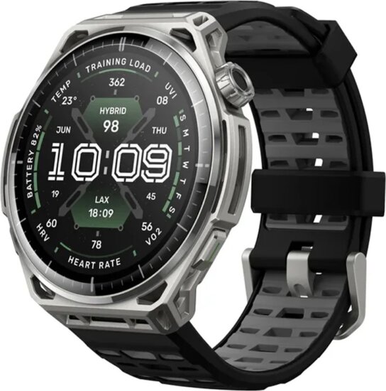 Amazfit Balance 3 Okosóra 51,4mm - Ezüst/Fekete