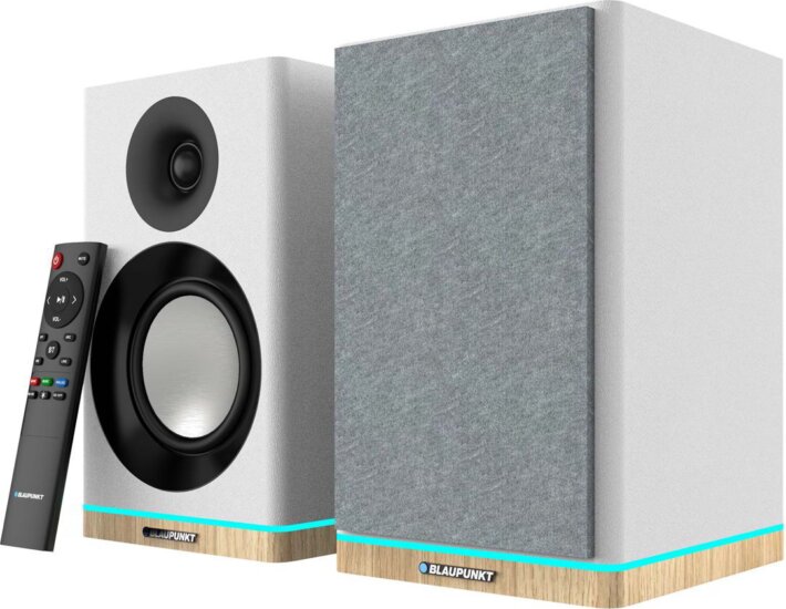 Blaupunkt BS60WH 2-utas hangszóró pár 2x30 Watt - Fehér / Szürke Blaupunkt BS60WH 2-utas hangszóró pár 2x30 Watt - Fehér / Szürke