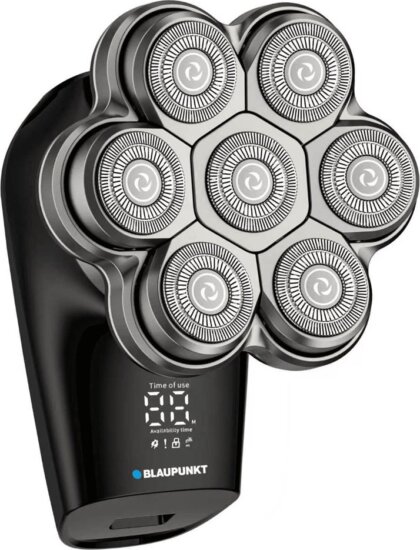 Blaupunkt MSH601 Akkus Nedves-Száraz Borotva / Hajnyíró - Fekete
