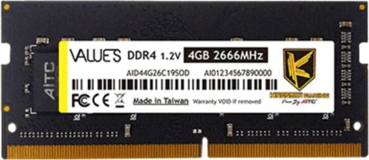 Kingsman 8GB / 3200 DDR4 SoDIMM CL22 Notebook RAM Kingsman 8GB / 3200 DDR4 SoDIMM CL22 Notebook RAM