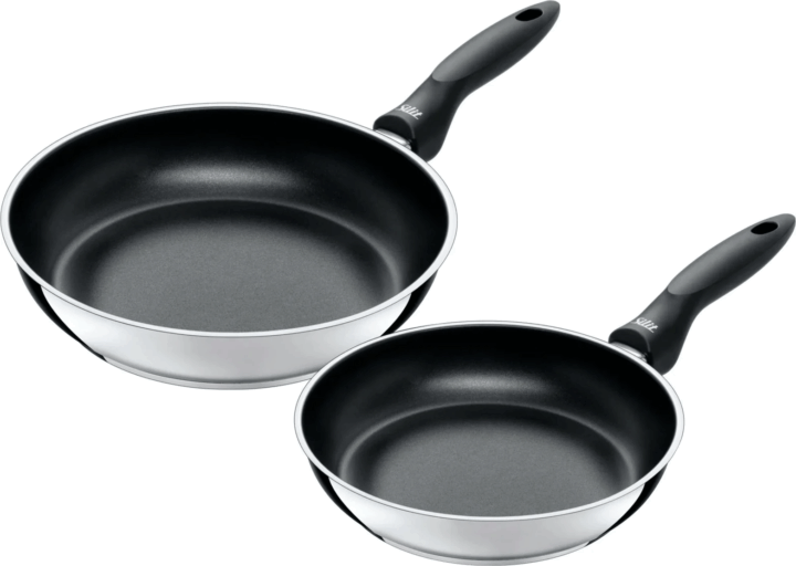 Silit 2119306221 Domus 2 részes Serpenyő készlet 24 / 28 cm - Inox