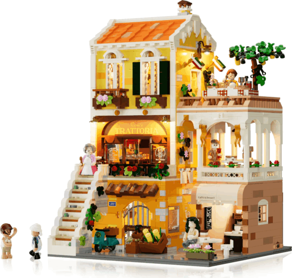 Lumibricks 15010 Olasz Házias Étterem Építőjáték 2868 Darabos Építőjáték