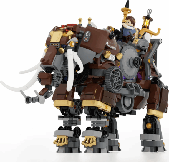 Lumibricks 11014 Gőzfantom 1055 Darabos Építőjáték