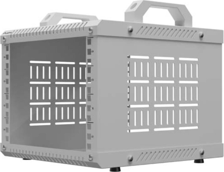 Lanberg 10" Nyitott Rack Állvány 4U 280x300mm - Szürke