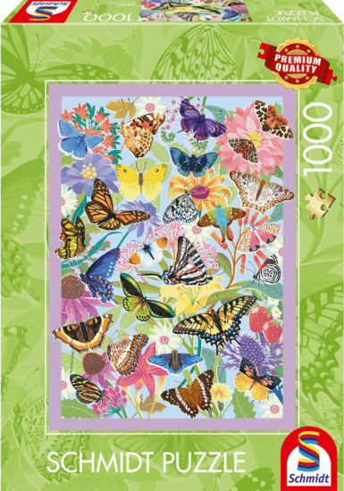 Schmidt Spiele 58066 Pillangóverseny 1000 Darabos Puzzle Schmidt Spiele 58066 Pillangóverseny 1000 Darabos Puzzle