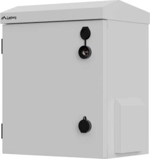 Lanberg 10" Hermetikus Fali Rack Szekrény 3U 320x220mm - Szürke Lanberg 10" Hermetikus Fali Rack Szekrény 3U 320x220mm - Szürke