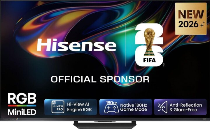 Hisense 55" 55UR8DS 16:9 4K UltraHD RGB MiniLED Smart TV