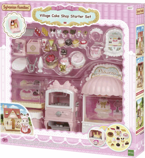 Epoch Sylvanian Families Falusi Cukrászda 30+ Kiegészítővel