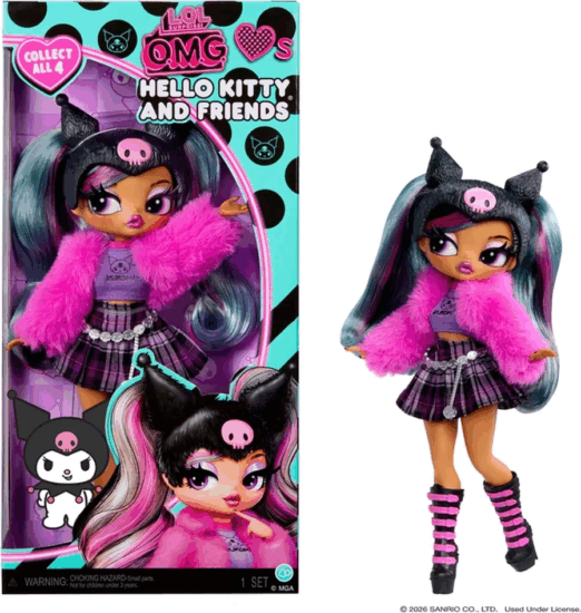 MGA Entertainment L.O.L. Surprise O.M.G. Hello Kitty & Friends - Kuromi Baba
