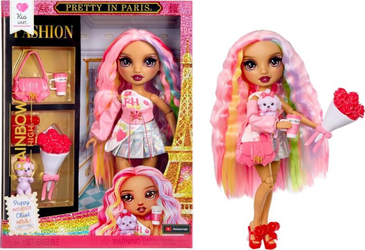 MGA Entertainment Rainbow High Párizs Divatja - Kia Hart Baba Szoknyában MGA Entertainment Rainbow High Párizs Divatja - Kia Hart Baba Szoknyában