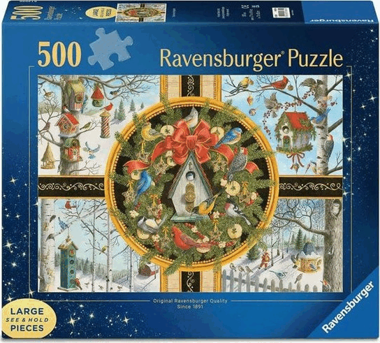 Ravensburger Karácsonyi Énekesmadarak 500 Darabos Puzzle