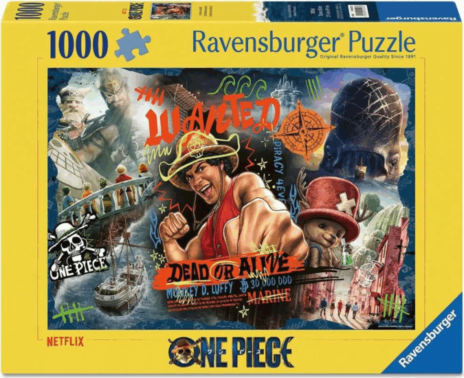Ravensburger One Piece - Kaland Vár! 1000 Darabos Puzzle