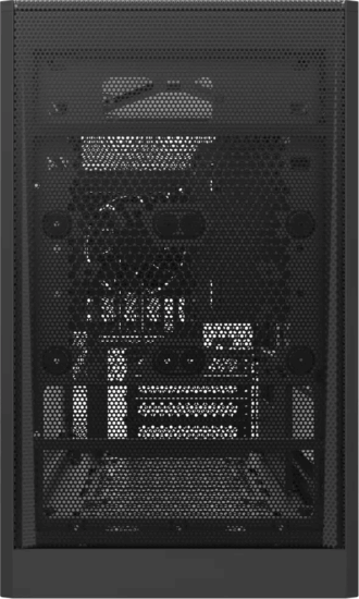 Montech TEN Midi Torony Számítógépház + 1db 92mm ventilátor + 3db 120mm ventilátor + 2db 140mm ventilátor - Fekete