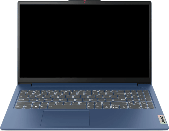 Lenovo IdeaPad Slim 3 15AMN8 Laptop Kék (15,6" / AMD Ryzen 3-7320U / 8GB / 512GB M.2 SSD / Win 11 Home S)