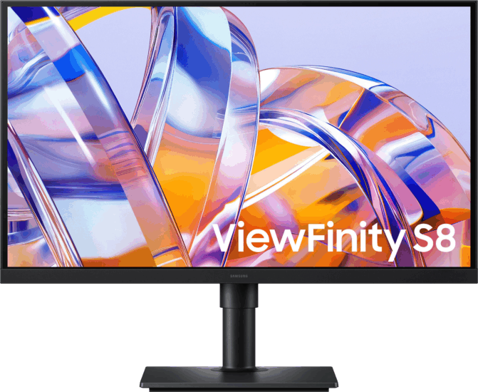 Samsung 27" ViewFinity S27H804UAU 16:9 4K UltraHD IPS LED Monitor - Fekete