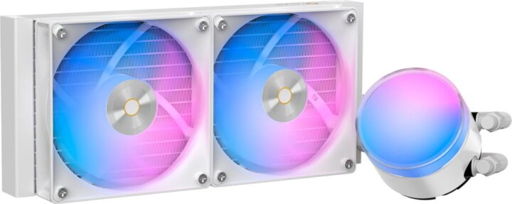 Ocypus Delta L24 ARGB V2 240mm All In One Univerzális CPU Vízhűtés - Fehér