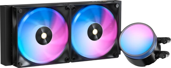 Ocypus Delta L24 ARGB V2 240mm All In One Univerzális CPU Vízhűtés - Fekete