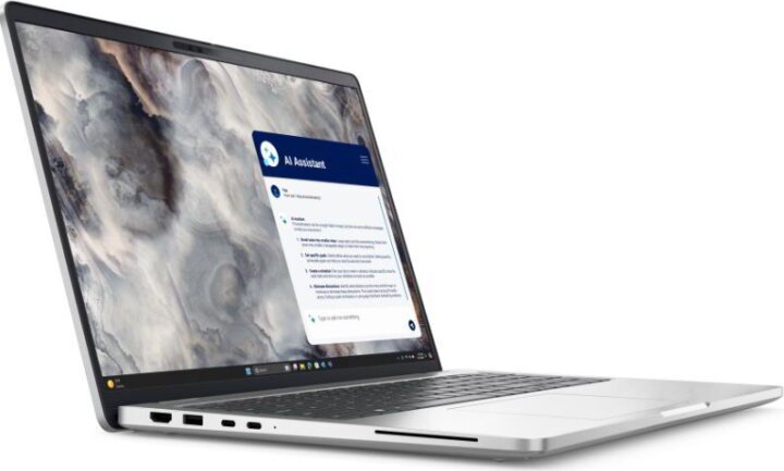 Dell Pro 16 Plus PB16250 Laptop Ezüst (16" / Intel Core Ultra 7-266V / 16GB / 512GB M.2 SSD / Linux)