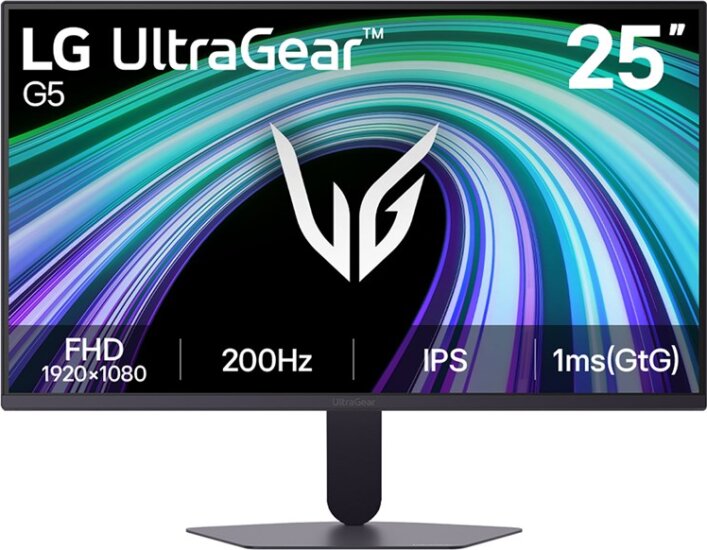 LG 24,4" 25G523B-B 16:9 FullHD LCD Gaming Monitor - Fekete