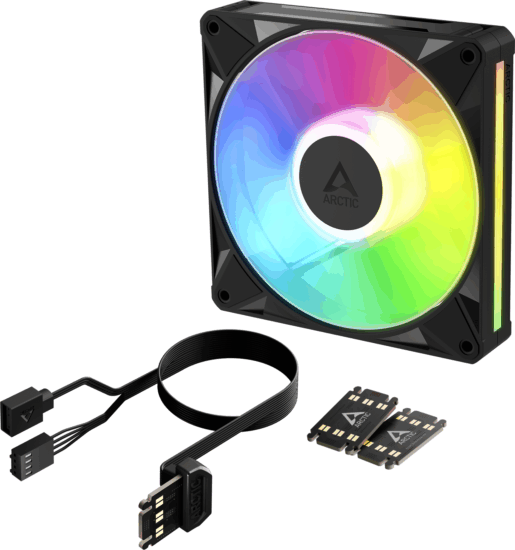 ARCTIC BioniX P14 A-RGB 140mm PWM Rendszerhűtő ventilátor - Fekete ARCTIC BioniX P14 A-RGB 140mm PWM Rendszerhűtő ventilátor - Fekete