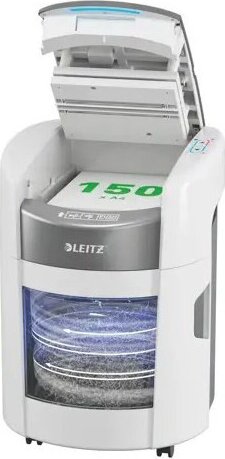 Leitz 80380000 IQ Optimax AutoFeed 150 Iratmegsemmisítő 8 lap 15L - Fehér Leitz 80380000 IQ Optimax AutoFeed 150 Iratmegsemmisítő 8 lap 15L - Fehér