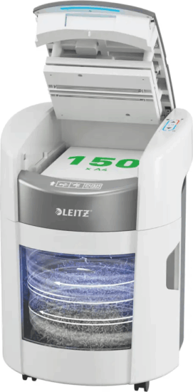 Leitz IQ Optimax AutoFeed Home Office Iratmegsemmisítő 6 lap 15L - Fehér Leitz IQ Optimax AutoFeed Home Office Iratmegsemmisítő 6 lap 15L - Fehér