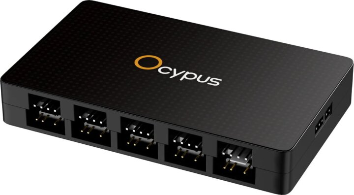 Ocypus Delta EH10 PRO ARGB Ventilátor Vezérlőegység - Fekete