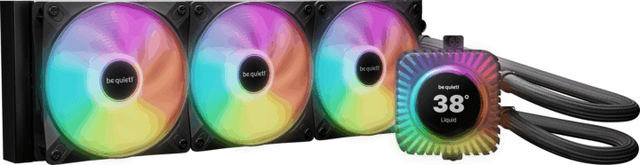 be quiet! Light Loop IO LCD 360 Univerzális CPU Vízhűtő - Fekete
