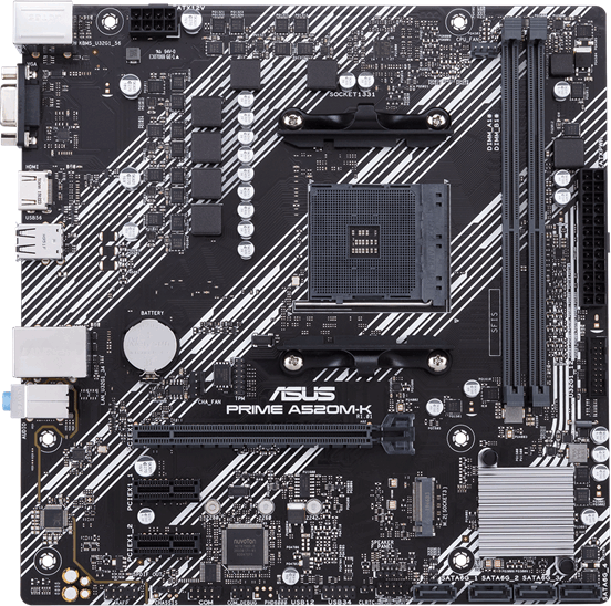 ASUS PRIME A520M-K ARGB DDR4 AMD AM4 mATX Alaplap ASUS PRIME A520M-K ARGB DDR4 AMD AM4 mATX Alaplap