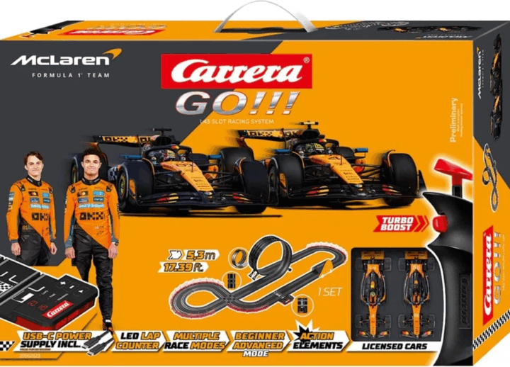 Carrera GO!!! McLaren Racing Versenypálya 5,3m