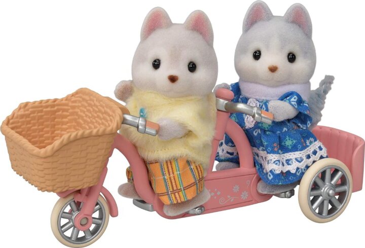 Epoch Sylvanian Families Tandem Játékszett Figurákkal 7cm
