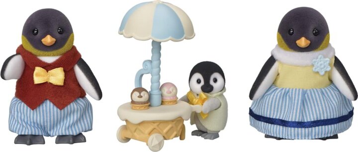 Epoch Sylvanian Families Pingvin Család Figura 8cm Epoch Sylvanian Families Pingvin Család Figura 8cm