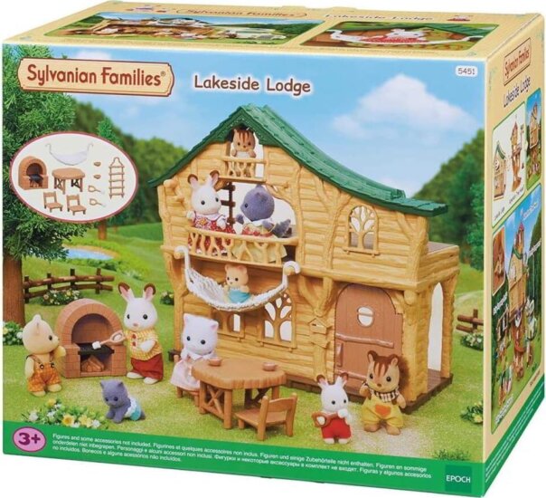 Epoch Sylvanian Families Tóparti Babaház 11+ Kiegészítővel Epoch Sylvanian Families Tóparti Babaház 11+ Kiegészítővel