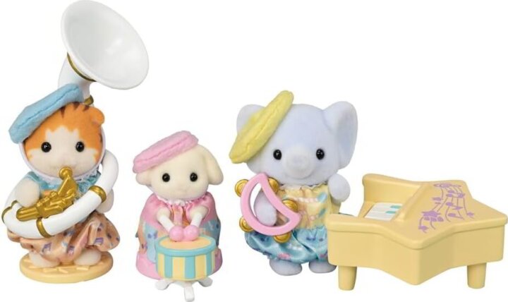 Epoch Sylvanian Families Bébi Koncert Figura 4cm Epoch Sylvanian Families Bébi Koncert Figura 4cm