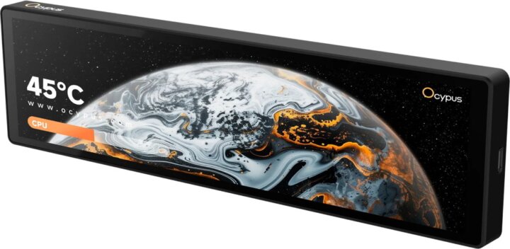 Ocypus 9,16" Sigma ES916 IPS LCD Számítógépházba Építhető Monitor - Fekete Ocypus 9,16" Sigma ES916 IPS LCD Számítógépházba Építhető Monitor - Fekete