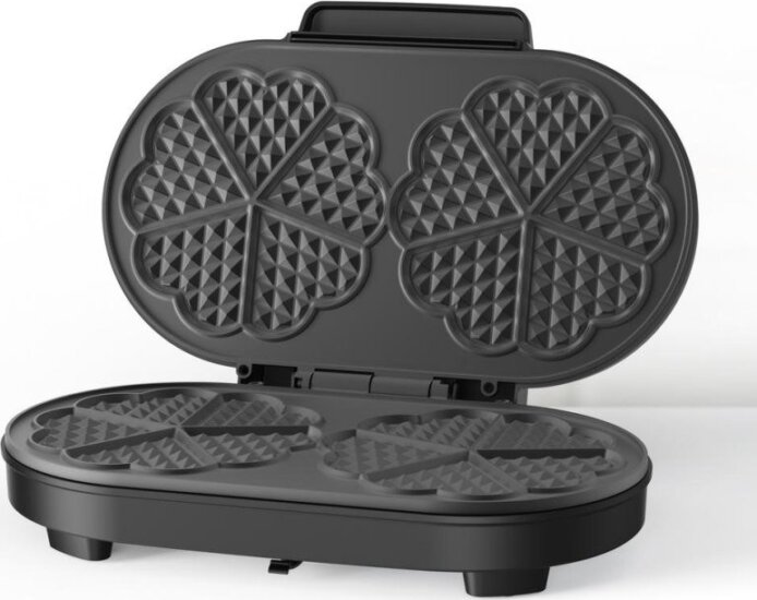 Black+Decker BXFC3200E Szív alakú Gofrisütő 1400W - Sötétszürke Black+Decker BXFC3200E Szív alakú Gofrisütő 1400W - Sötétszürke