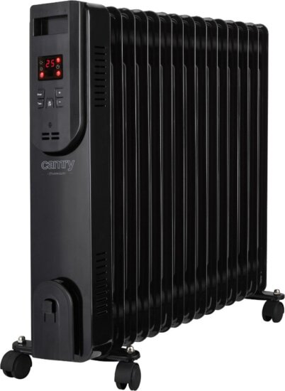 Adler CR 7820 CAMRY Elektromos Olajradiátor 15 tagos 2500W - Fekete