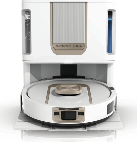 Shark RV2910XEEUWH Smart Robotporszívó felmosó funkcióval - Fehér