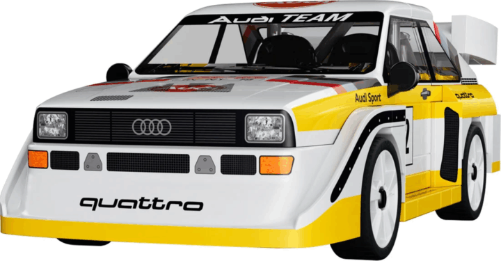 Cobi 24667 Audi Quattro S1 E2 147 Darabos Építőjáték