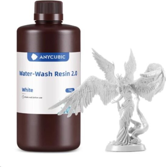 Anycubic SSX2WH-103A Vízzel mosható 3D Gyanta 1kg - Fehér Anycubic SSX2WH-103A Vízzel mosható 3D Gyanta 1kg - Fehér