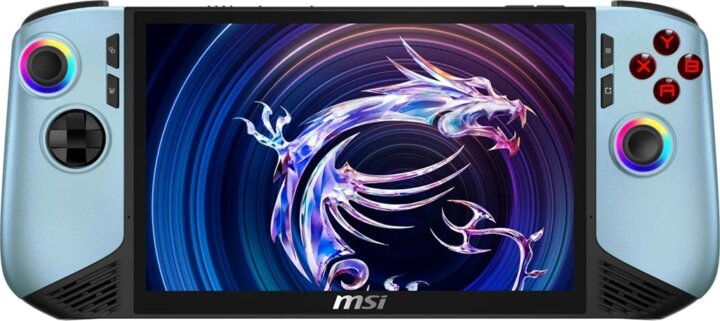 MSI Claw 8 AI+ A2VM-254PL Hordozható Játékkonzol (8" / 1TB / Win 11) - Kék MSI Claw 8 AI+ A2VM-254PL Hordozható Játékkonzol (8" / 1TB / Win 11) - Kék