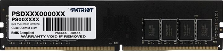 Patriot 8GB / 3200 Signature Line DDR4 CL22 Single Desktop RAM