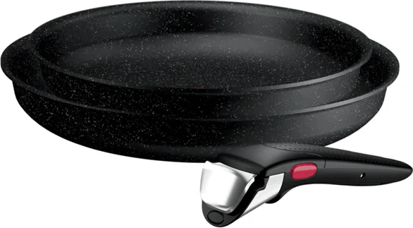 Tefal P0029072 Ingenio Expertise Univerzális serpenyő készlet 24 / 28 cm - Fekete